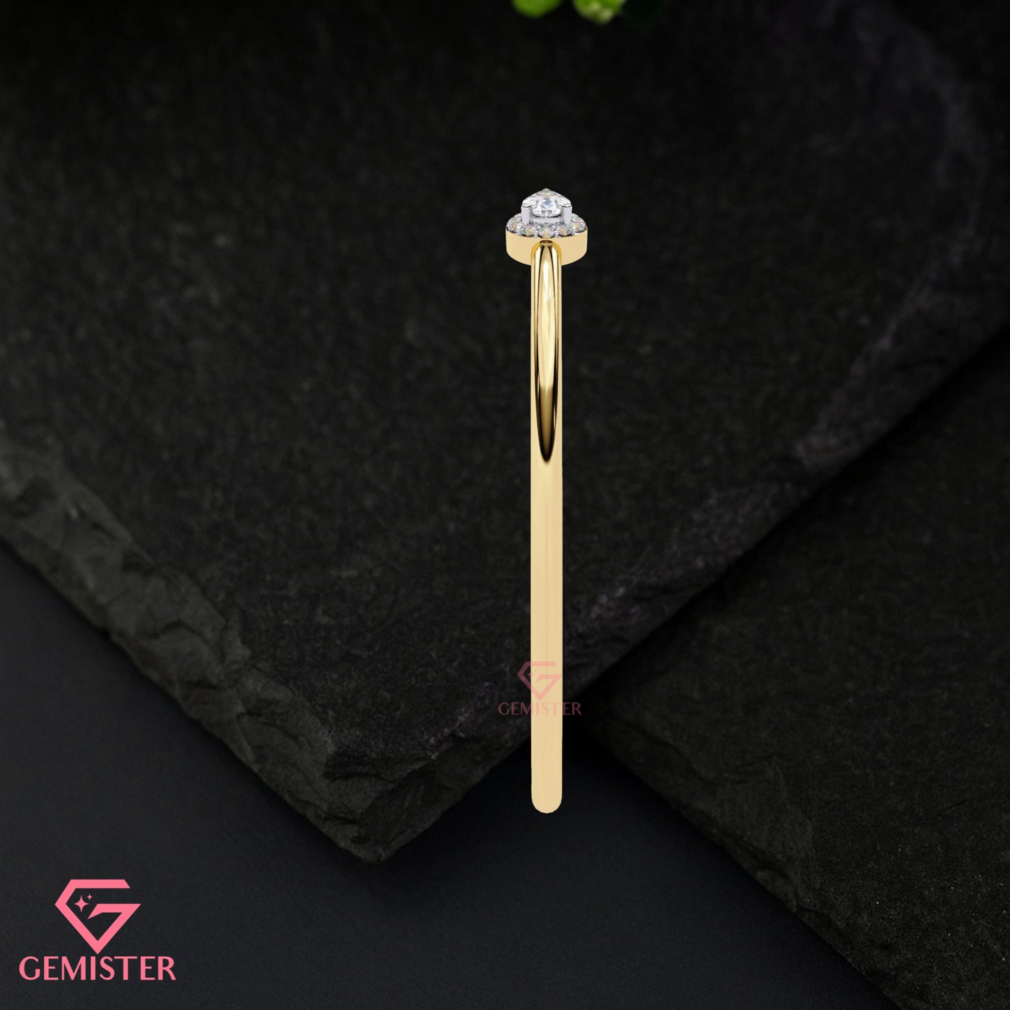 Elegant 1.17 CT Pear Cut Moissanite Open Bangle Bracelet