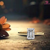 1.20 CT Emerald Cut Lab Grown Diamond Solitaire Engagement Ring in Gold – Timeless Classic Bridal Jewelry